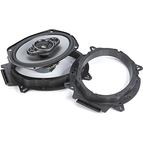 PIONEER TS-A692F, 4-Way Car Audio Speakers, Full Range, Clear Sound Quality, Easy Installation and Enhanced Bass Response, 6 x9” Speakers, Gray PIONEER TS-A692F, 4-Way Car Audio Speakers, Full Range, Clear Sound Quality, Easy Installation and Enhanced Bass Response, 6 x9” Speakers, Gray
